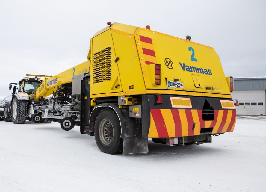 Fortbrand – Vammas snow clearing trailer